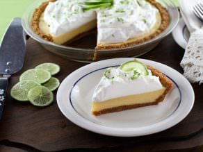 Crisp graham cracker crust with a sweet, tart key lime filling and whipped cream topping. Time-Tested Family Recipe.