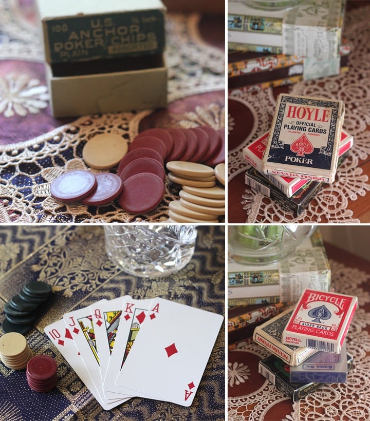 Vintage Poker Night Host a Themed Dress Up Soiree