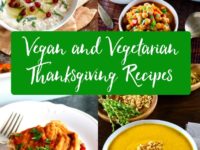 Vegan and Vegetarian Recipes for Thanksgiving Pinterest Pin on ToriAvey.com