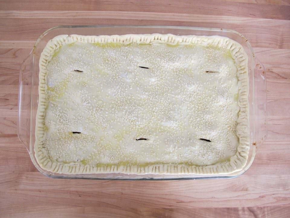 Kobete - Sephardic Savory Meat Pie on ToriAvey.com