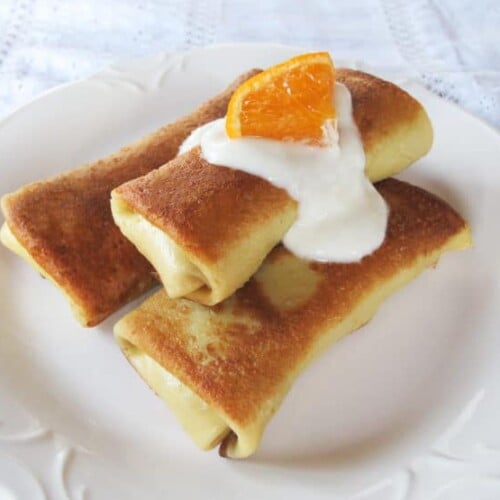 Citrus Vanilla Blintzes Clover Organic Tori Avey