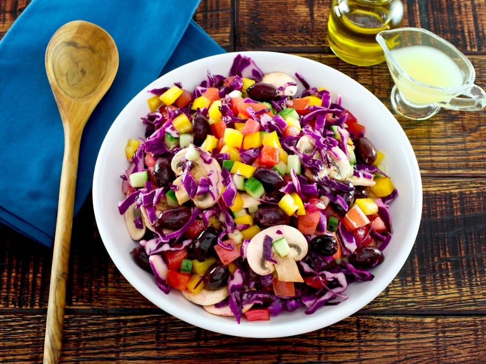 RAINBOW SALAD BOWLS