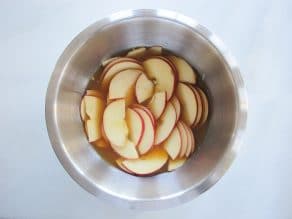 Apple Date Rose Tarts - Pretty Vegan Dessert