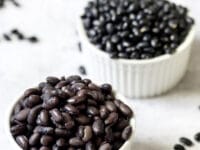 How to Soak, Cook and Freeze Dried Black Beans Pinterest Pin