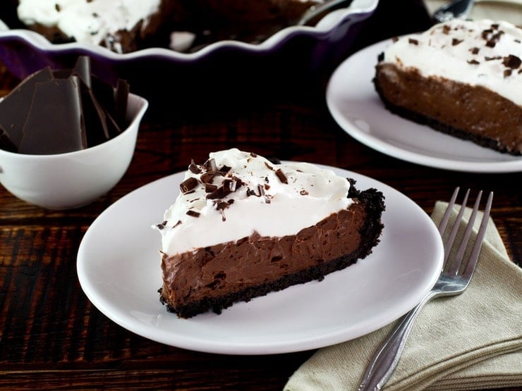 Chocolate icebox pie discount using instant pudding