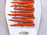 Roasted Carrots with Dill Pinterest Pin