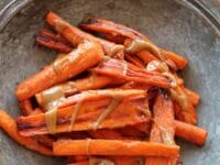 Tahini-Glazed Roasted Carrots Pinterest Pin