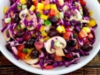 Rainbow Salad Pinterest Pin