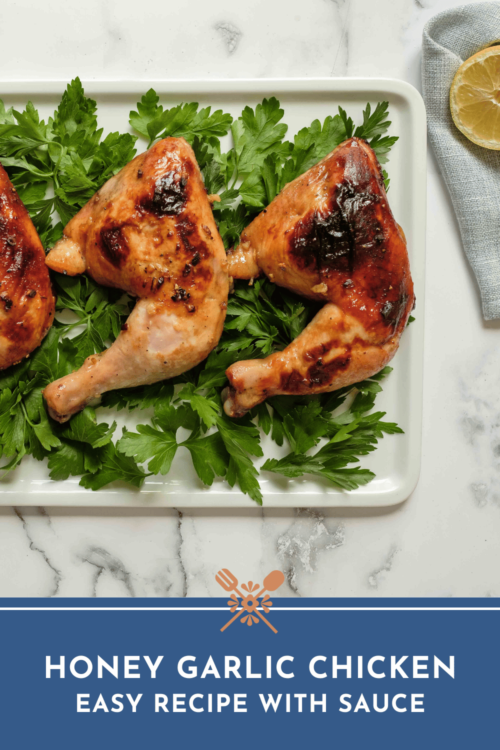 Tori Avey's Honey Garlic Chicken: Easy Roasted Delight with Sauce