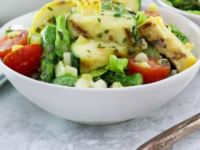 Grilled Vegetable Salad Pinterest Pin
