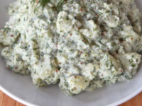Potato Salad with Dill and Dijon Pinterest Pin