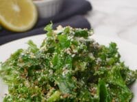 Kale Caesar Salad Pinterest Pin