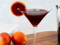 Blood Orange Manischewitz Cocktail Pinterest Pin