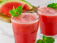 Watermelon Rum Cocktail Pinterest Image
