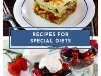 Recipes for Special Diets Pinterest Pin