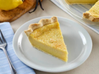Lemon Vanilla Buttermilk Pie Pinterest Pin